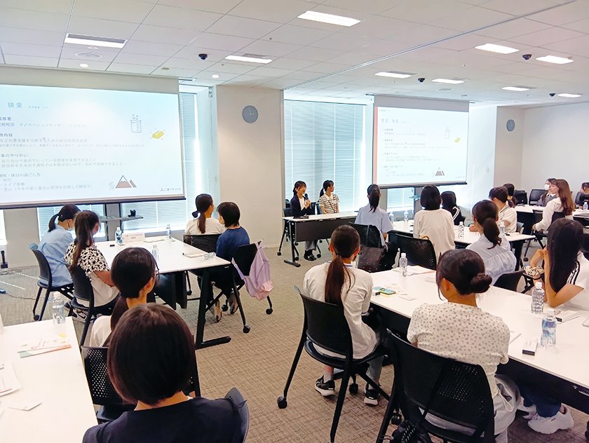 理系女性社員と交流！女子中高生向けオフィスツアーを開催