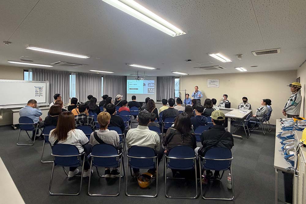 家族の工場見学会