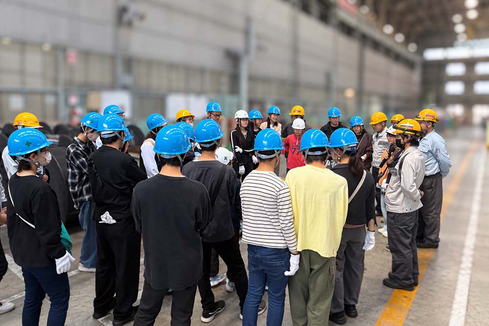 家族の工場見学会